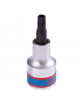 Насадка (бита) торцевая 1/2&quot;, Torx, T40, L = 60 мм, с отверстием KING TONY 402740