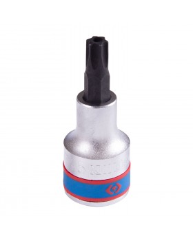 Насадка (бита) торцевая 1/2", Torx, T45, L = 60 мм, с отверстием KING TONY 402745 Насадка (бита) торцевая 1/2", Torx, T45, L = 60 мм, с отверстием KING TONY 402745
