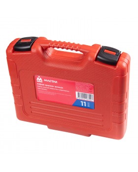 Набор ключей радиусных шарнирных 19-166 мм, кейс, 11 предметов МАСТАК 026-00011C-foto2