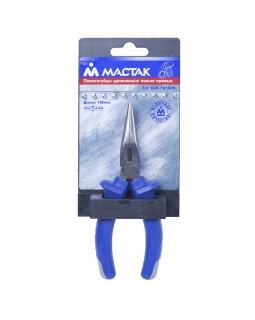 Пассатижи удлиненные тонкие прямые 160 мм, держатель МАСТАК 030-10160H-foto3