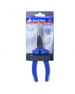 Пассатижи удлиненные тонкие прямые 200 мм, держатель МАСТАК 030-10200H-foto2