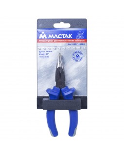 Пассатижи удлиненные тонкие загнутые 160 мм, держатель МАСТАК 030-11160H-foto2