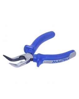 Пассатижи удлиненные тонкие загнутые 160 мм, держатель МАСТАК 030-11160H-foto3