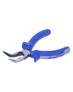 Пассатижи удлиненные тонкие загнутые 160 мм, держатель МАСТАК 030-11160H-foto3