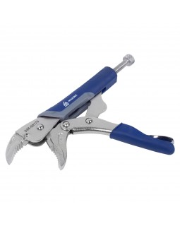 Зажим с фиксатором 175 мм, фигурные губки МАСТАК 036-00175H-foto4