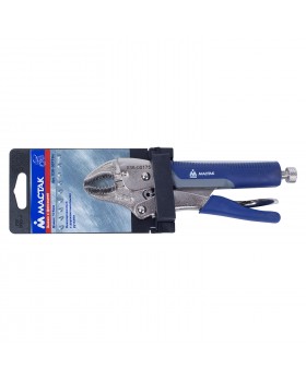 Зажим с фиксатором 175 мм, фигурные губки МАСТАК 036-00175H-foto2