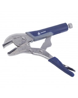 Зажим с фиксатором 175 мм, прямые губки МАСТАК 036-10175H-foto3