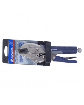 Зажим с фиксатором 175 мм, прямые губки МАСТАК 036-10175H-foto2