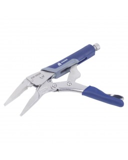 Зажим с фиксатором 225 мм, длинные губки МАСТАК 036-30225H-foto3