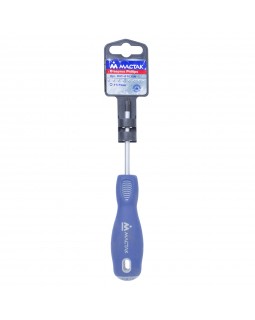 Отвертка крестовая Phillips 1х75 мм, держатель МАСТАК 041-01075H-foto3