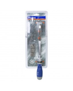 Отвертка со сменными вставками (битами), 13 в 1 МАСТАК 049-13B-foto2