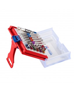 Набор вставок (бит) 1/4&quot;, TORX, HEX, PZ, PH, SLOT, 19 предметов МАСТАК 058-10019C-foto7