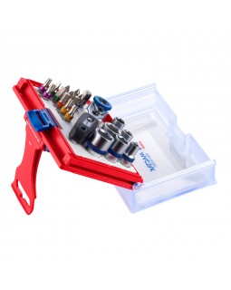 Набор вставок (бит) 1/4&quot;, TORX, HEX, PZ, PH, SLOT, 20 предметов МАСТАК 058-10020C-foto2