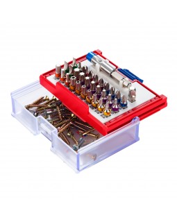 Набор вставок (бит) 1/4&quot;, TORX, HEX, PZ, PH, SLOT, 32 предмета МАСТАК 058-10032C-foto5