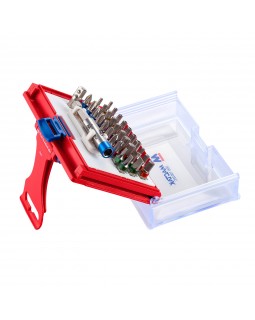 Набор вставок (бит) 1/4&quot;, TORX, HEX, PZ, PH, SLOT, 32 предмета МАСТАК 058-10032C-foto6