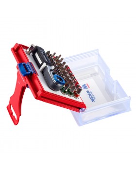 Набор вставок (бит) 1/4", TORX, HEX, PZ, PH, SLOT, 33 предмета МАСТАК 058-10033C-foto6