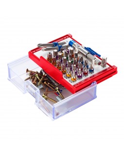 Набор вставок (бит) 1/4&quot;, TORX, HEX, PZ, PH, SLOT, 28 предметов МАСТАК 058-11028C-foto7