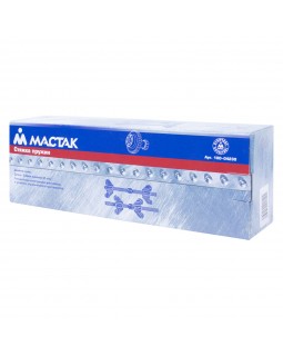 Стяжка амортизаторных пружин, 230 мм, кованная, двойной крюк, 2 предмета МАСТАК 100-04230-foto2