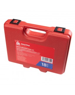 Набор торцевых головок и насадок для обслуживания амортизационных стоек, кейс, 18 предметов МАСТАК 1-foto2