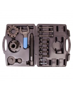 Набор оправок для монтажа и демонтажа ступичных подшипников FORD, кейс, 17 предметов МАСТАК 100-3001-foto2