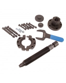 Набор оправок для монтажа и демонтажа ступичных подшипников FORD, кейс, 17 предметов МАСТАК 100-3001-foto4