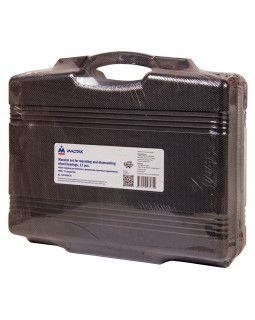 Набор оправок для монтажа и демонтажа ступичных подшипников FORD, кейс, 17 предметов МАСТАК 100-3001-foto3