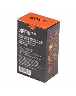 Фонарь светодиодный, налобный, 1+1 элемент, 3,7 В AFFIX AF89000101-foto2