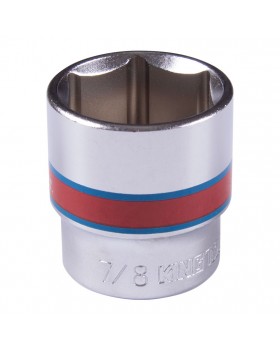 Головка торцевая стандартная шестигранная 3/8&quot;, 7/8&quot;, дюймовая KING TONY 333528S