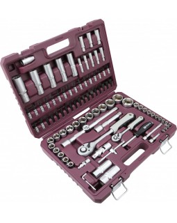 TS094 Набор инструмента универсальный 1/4", 1/2"DR, 94 предмета-foto3