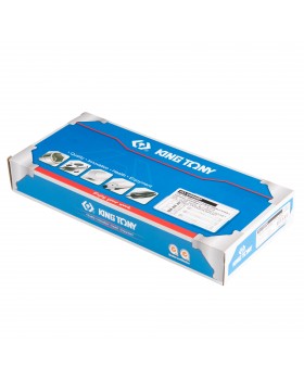 Набор ударных глубоких торцевых головок и торсионных удлинителей 1/2&quot;, 17, 19, 21 мм KING TONY -foto5