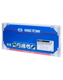 Набор ударных глубоких торцевых головок и торсионных удлинителей 1/2&quot;, 17, 19, 21 мм KING TONY -foto2