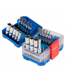 Набор торцевых головок и насадок 1/4", 4-14 мм, 49 предметов KING TONY 2549MR-EB-foto3