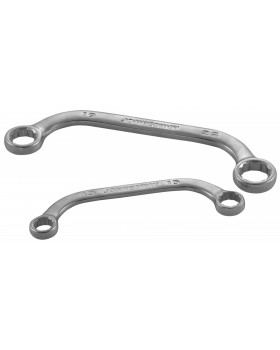 Ключ накидной изогнутый "стартерный" 16х18 мм Ключ накидной изогнутый "стартерный" 16х18 мм