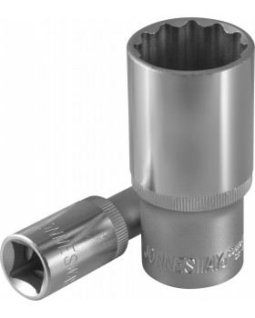 Головка торцевая глубокая 12-гранная 1/2"DR 23 мм.