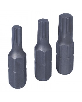 Набор вставок (бит) 1/4&quot;, TORX, Т20, Т25, Т30, 3 предмета KING TONY 1003TQ01