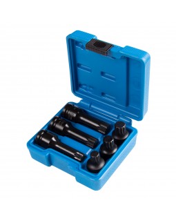 Набор торцевых насадок 1/2" для болта задней ступицы VAG, SPLINE, M14-M18, 6 предметов МАСТАК 1-foto3