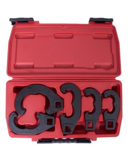 Набор ключей для регулировки рулевых тяг, кейс, 5 предметов МАСТАК 101-30005C-foto2