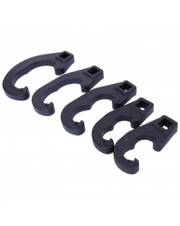 Набор ключей для регулировки рулевых тяг, кейс, 5 предметов МАСТАК 101-30005C-foto3