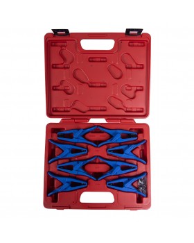 Набор заглушек для патрубков с металлическими наконечниками, кейс, 8 предметов МАСТАК 102-10001C-foto3