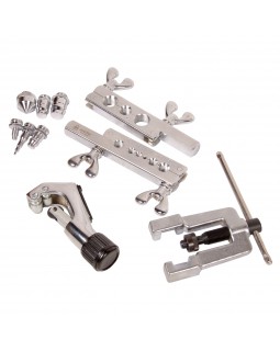 Приспособление для развальцовки и резки тормозных трубок, 1/4"-3/4", кейс, 10 предметов МА-foto2