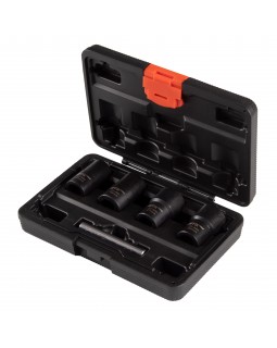 Набор торцевых головок для поврежденных гаек и болтов, 17-22 мм, кейс, 5 предметов  AFFIX AF10930005-foto4