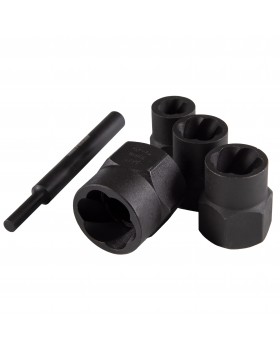 Набор торцевых головок для поврежденных гаек и болтов, 1/4&quot;-3/4&quot;, кейс, 14 предметов AFFIX-foto4