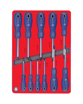 Набор отверток TORX, ложемент, 11 предметов МАСТАК 5-4411