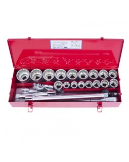 Набор торцевых головок с принадлежностями 3/4&quot;, двенадцатигранные, 7/8&quot;-2&quot;, 23 предме-foto2