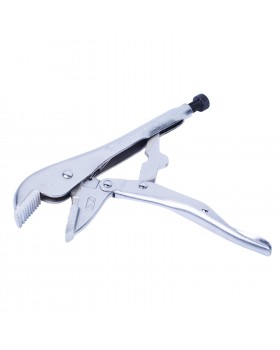 Зажим с фиксатором 180 мм, с прямыми губками KING TONY 6031-07R-foto2