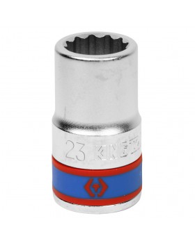 Головка торцевая стандартная двенадцатигранная 3/4&quot;, 23 мм KING TONY 633023M