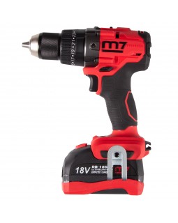 Аккумуляторная дрель-шуруповерт 18 В, ударная, кейс MIGHTY SEVEN DH-101A-foto11