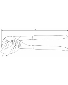 Клещи переставные 250 мм-foto2