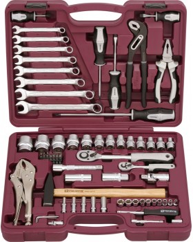 Набор инструмента универсальный 1/4", 1/2"DR, 72 предмета-foto2
