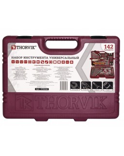 Набор инструмента универсальный 1/4", 3/8" и 1/2"DR, 142 предмета-foto3